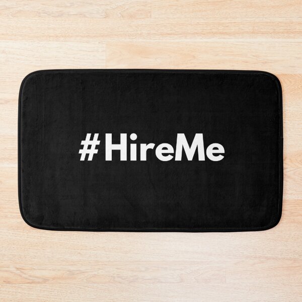Item preview, Hashtag Hire Me designed and sold by HashtagZone.