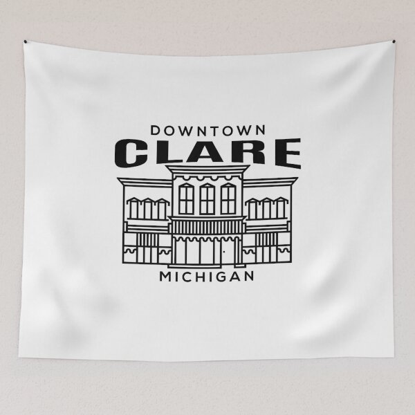 Item preview, Downtown Clare MI designed and sold by HalpinDesign.