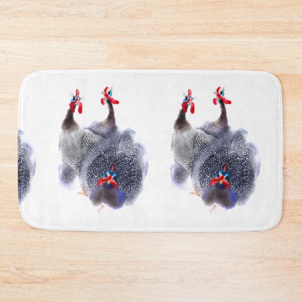 Item preview, Three Guinea fowl birds designed and sold by orangerinka.