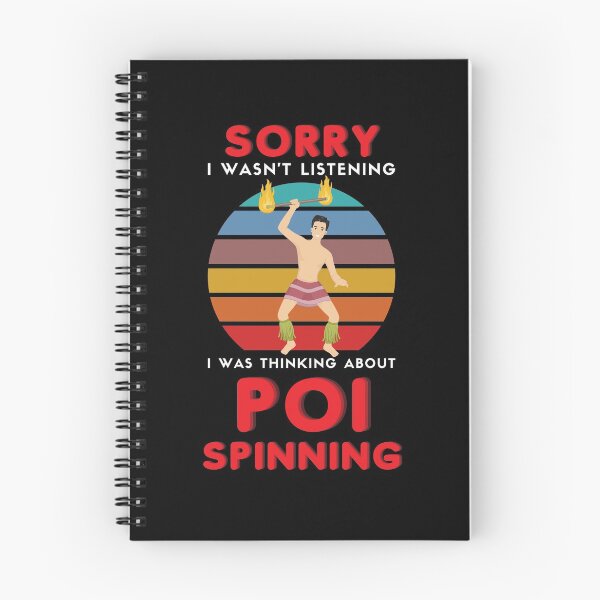 Item preview, Thinking Joke Funny Poi Spinning Retro Fire Dancing Vintage designed and sold by trendo.