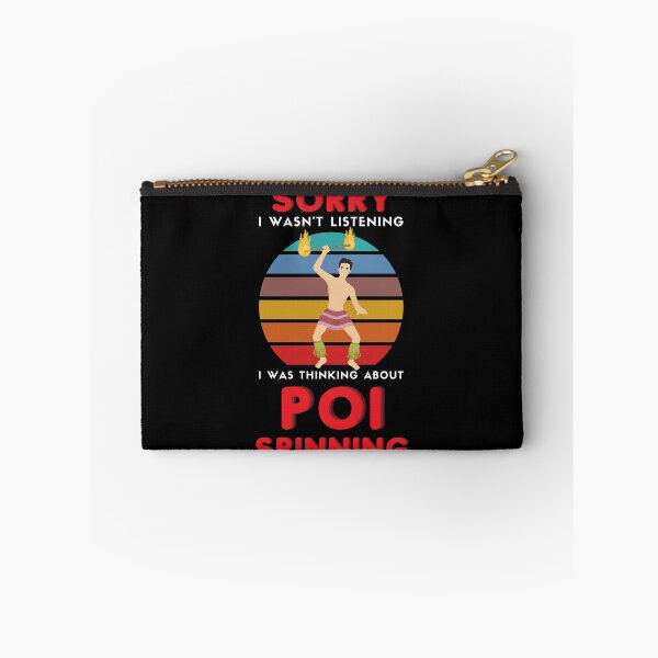 Item preview, Thinking Joke Funny Poi Spinning Retro Fire Dancing Vintage designed and sold by trendo.