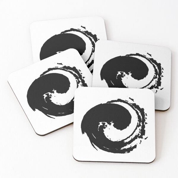 Item preview, Yin and Yang symbol as Japanese calligraphy designed and sold by Kawalicious.
