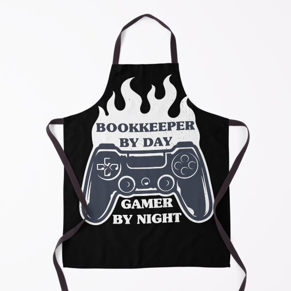 Item preview, Gamer Bookkeeper bookkeeper by day gamer by night designed and sold by thiag-o.