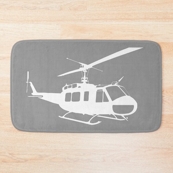 Item preview, Huey UH-1 silhouette (white) designed and sold by Huey 218: Restoring a legend.