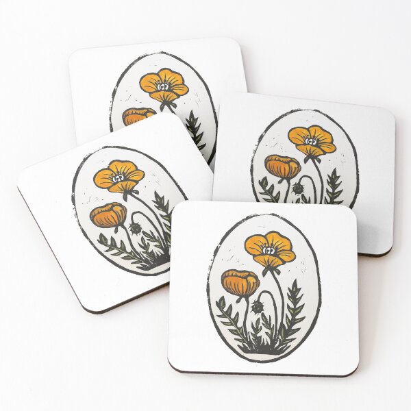 Item preview, Orange poppy's love designed and sold by Karolien Kenis.