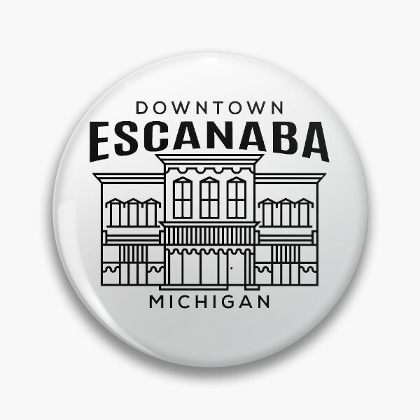 Item preview, Downtown Escanaba MI designed and sold by HalpinDesign.