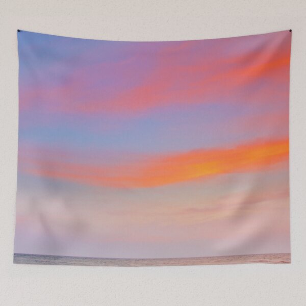 Item preview, Pink Purple and Blue Summer Sunset Ocean View designed and sold by CheraeLynn.
