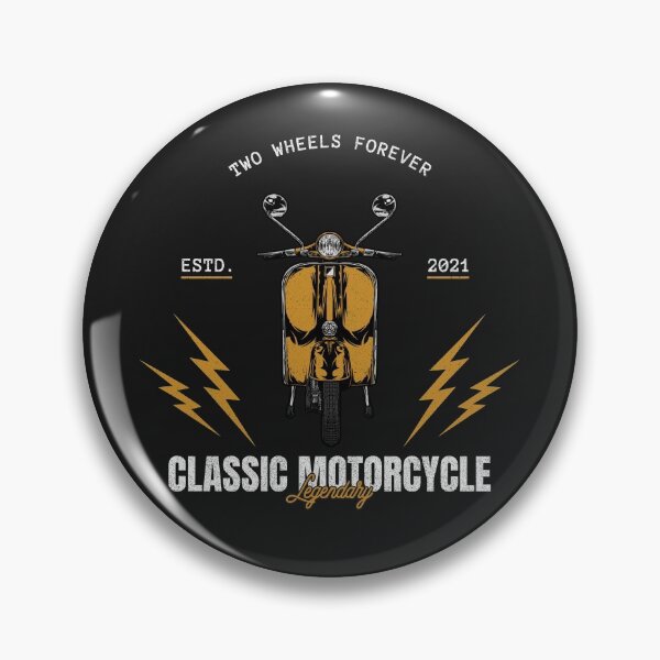 Item preview, Classic Motorcycle - Bikers Club designed and sold by ManiaTeec.
