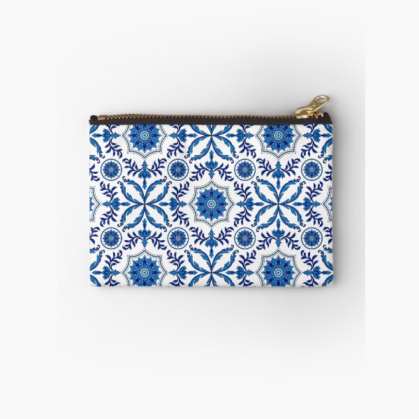 Item preview, Navy blue Tenente Valadim Tile (Azulejos) designed and sold by Ribeiro Design.