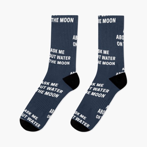 Item preview, Ask Me about Water on the Moon designed and sold by Shujii.