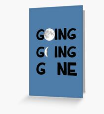 Going, Going, Gone Greeting Card
