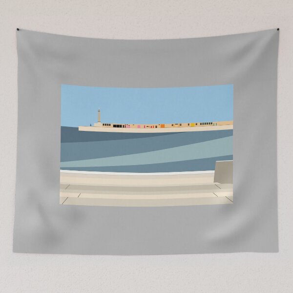 Item preview, Margate Harbour Pier and Sea designed and sold by OneThreeSix.