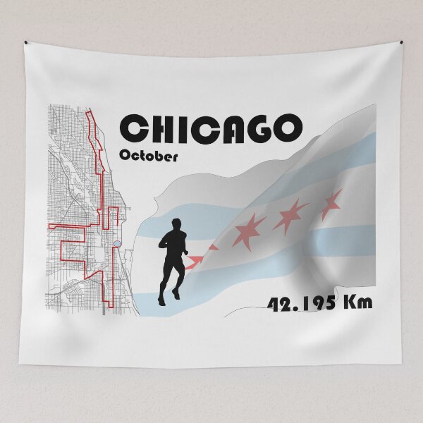 Item preview, Chicago marathon designed and sold by C-Tiny-Factory.