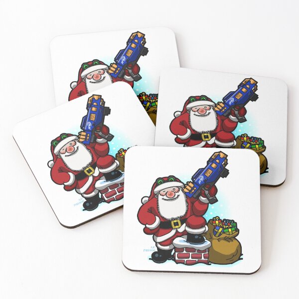 Item preview, Toy Gun Santa designed and sold by ajhockham.