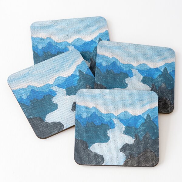 Item preview, Blue River Mountains designed and sold by lanettesart.