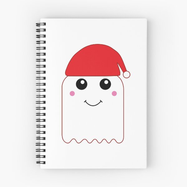 Item preview, Cute santa ghost designed and sold by metin1331.
