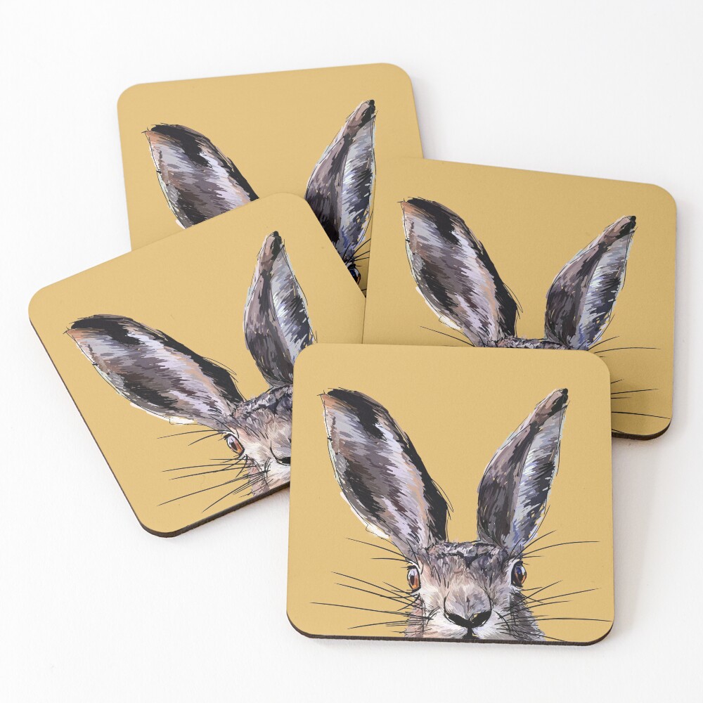 Hop on up. Coasters (Set of 4)
