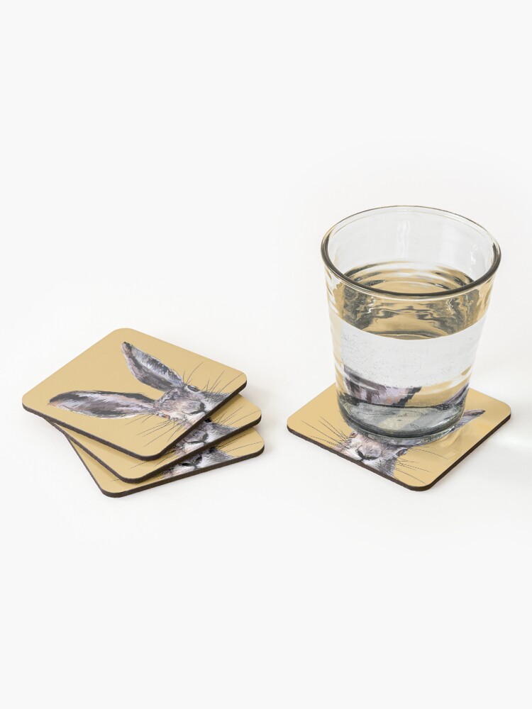 Alternate view of Hop on up. Coasters (Set of 4)
