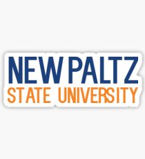 New Paltz State University Sticker