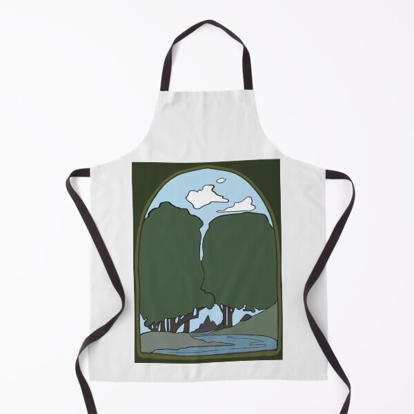 Item preview, Arts and crafts Style Landscape Scene designed and sold by AUTISM ODYSSEYS.
