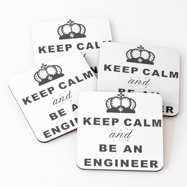 Item preview, Keep Calm And Be An Engineer designed and sold by itShirts-Shop.