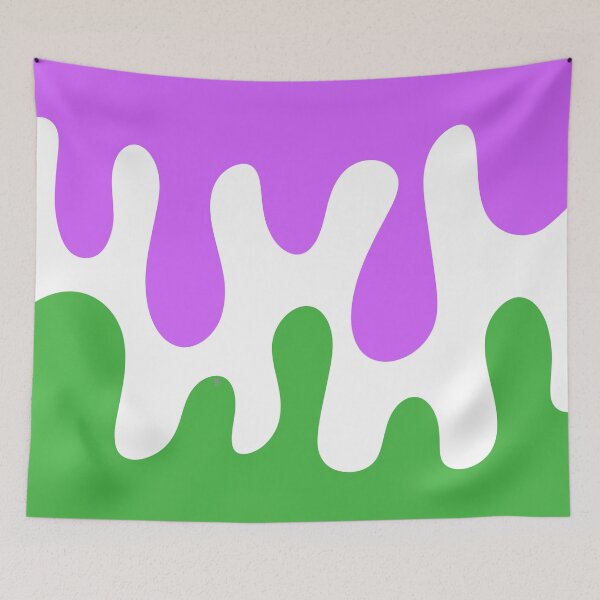 Item preview, Drippy Genderqueer Pride designed and sold by Mickey Kyan.