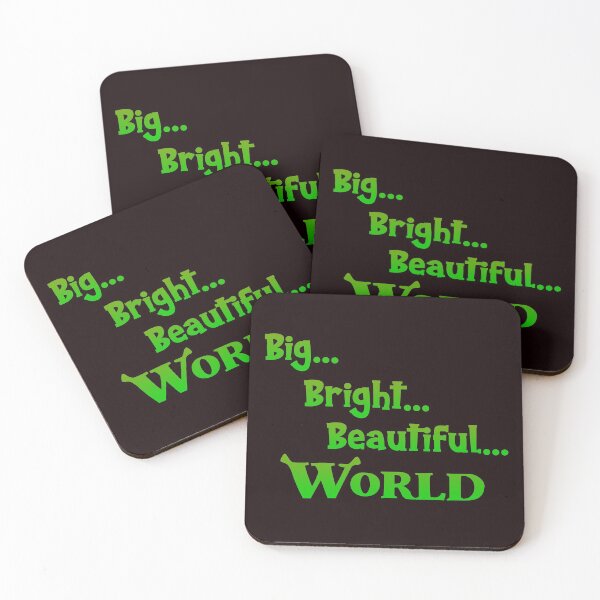 Item preview, Big Bright Beautiful World - Shrek the Musical designed and sold by BECMTDesigns.