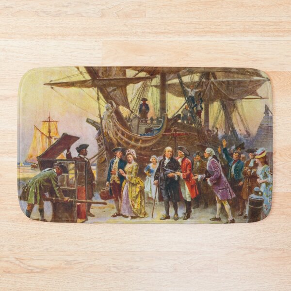 Item preview, Ben Franklin Returns To Philadelphia designed and sold by warishellstore.