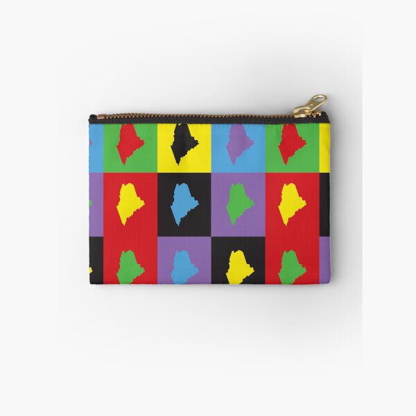 Item preview, Maine US State Pop Art Pattern designed and sold by ValeriesGallery.