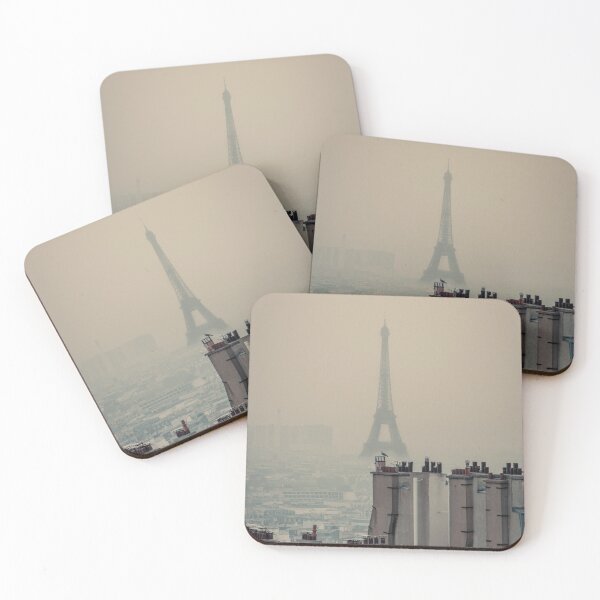 Item preview, Smoggy rooftops of Paris. designed and sold by ArnitaArnita.