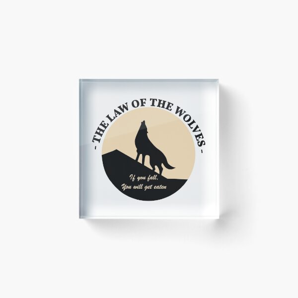 Item preview, The Law of The Wolves designed and sold by Glatziere.