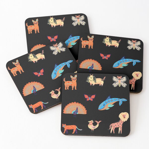 Item preview, Colorful mystical animals 6 designed and sold by Norwegian-Moose.