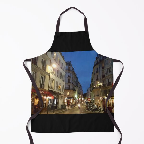 Item preview, Nighttime Street in Paris designed and sold by RotondoArt.