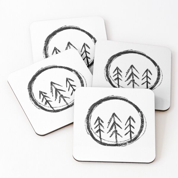 Item preview, Pine tree sketch  designed and sold by Heather  Hinson.