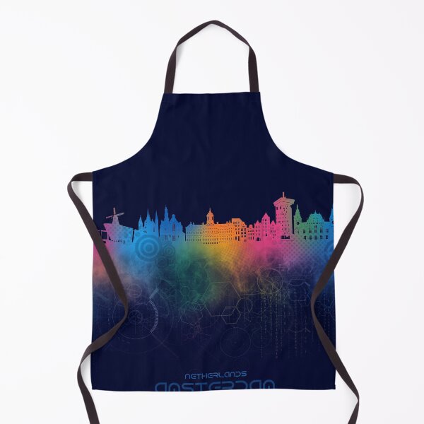 Item preview, amsterdam skyline cyber designed and sold by BekimART2.