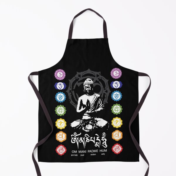 Item preview, Buddha, Chakras, Om Mani Padme Hum mantra designed and sold by marcosty.