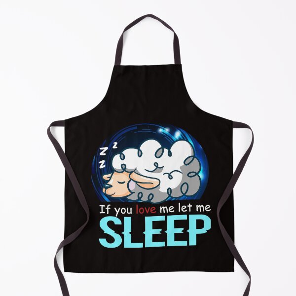Item preview, If you love me let me sleep cute sheep designed and sold by Nelt123.
