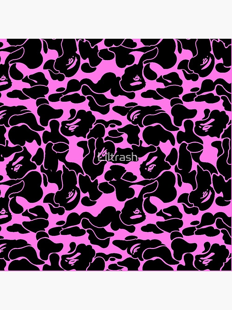 Pink Bape Print Backpack for Sale by Liltrash