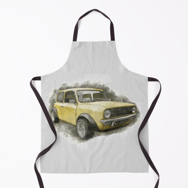 Item preview, Yet Another Classic Mini Watercolour Yellow designed and sold by jdm1981.
