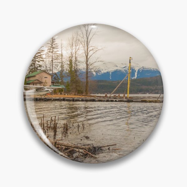 Item preview, Late spring afternoon on Lakelse Lake at Waterlily bay, BC, Canada designed and sold by SnapTPhotograph.