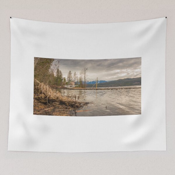 Item preview, Late spring afternoon on Lakelse Lake at Waterlily bay, BC, Canada designed and sold by SnapTPhotograph.