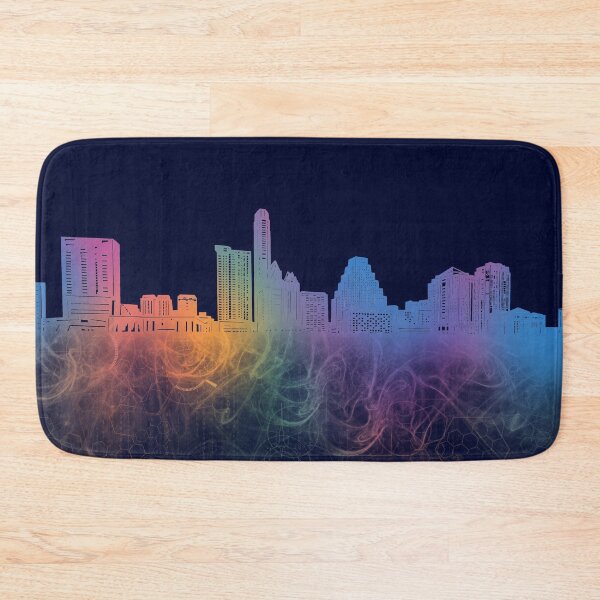 Item preview, austin skyline cyber designed and sold by BekimART2.