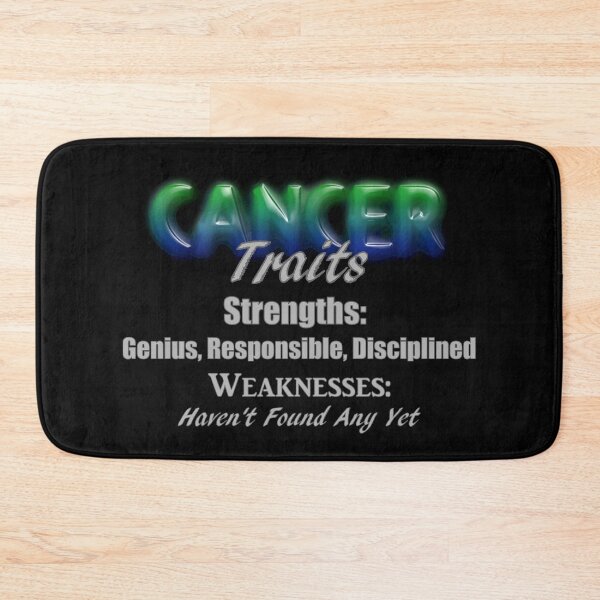 Item preview, Funny Cancer Zodiac Traits designed and sold by AFordhamDesigns.