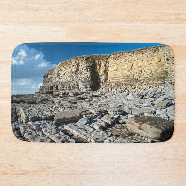 Item preview, Cliffs at Dunraven Bay Southerndown Glamorgan Heritage Coast designed and sold by Cameranick.