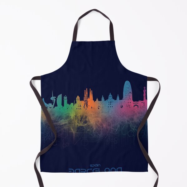 Item preview, barcelona skyline cyber designed and sold by BekimART2.