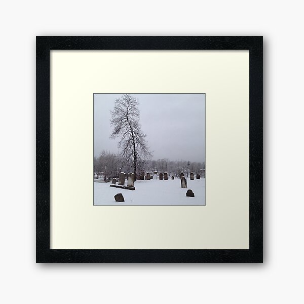 Bleak Mid-Winter Framed Art Print
