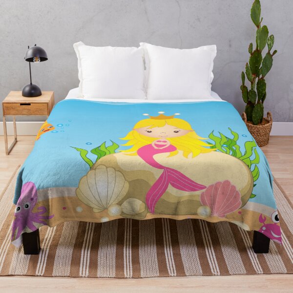 Item preview, Under the sea - blonde mermaid designed and sold by IoanaHraball.