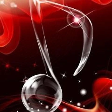 Artwork thumbnail, Musical Note in Crystal by ReesDesigns