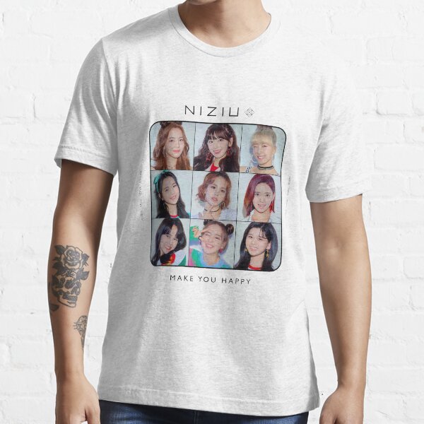 NiziU 公式Tシャツ Mサイズ 新品/Make you happy Amazon.co.jp: NiziU Make you happy Tシャツ（Mサイズ