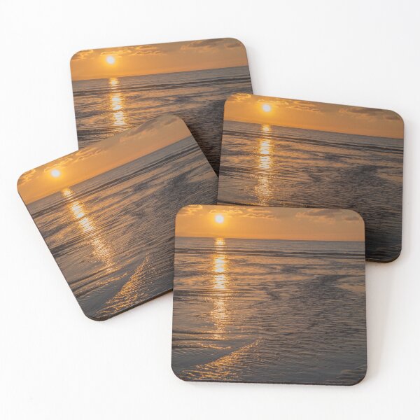 Item preview, A Winter Sunset at Funraven Bay on the Glamorgan Heritage Coast designed and sold by Cameranick.